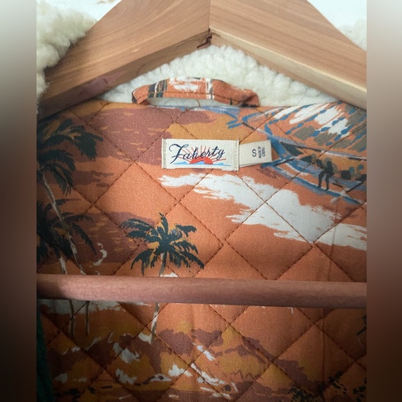 Faherty Corduroy Jacket SIZE S - Picture 3 of 5